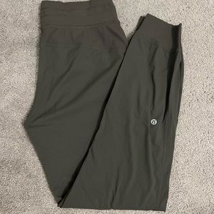 Lululemon dance studio joggers
 Size 4 new without tags army green color